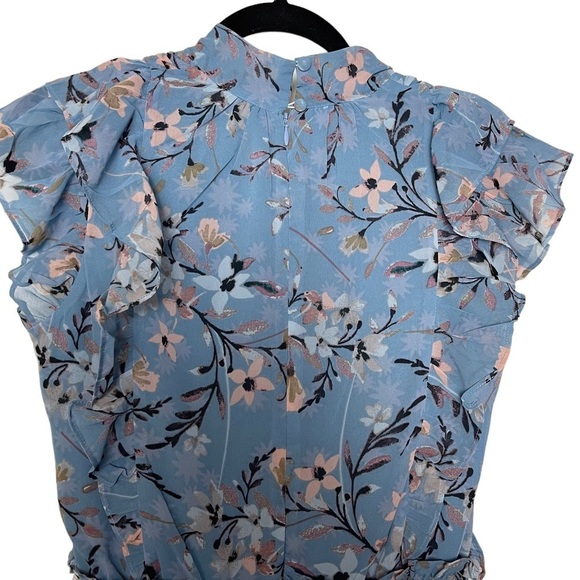 Walter Baker Jayda Ruffled Floral High-low Dress Size 2 - Picture 8 of 16